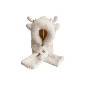 CLARKIA FLOWER Faux Rabbit Fur Hoods & Plush Hats Women's
