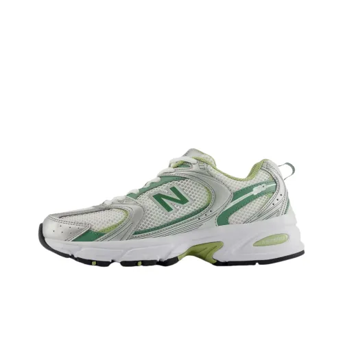 530 New Balance 'Silver Metallic Mallard Green' Women's