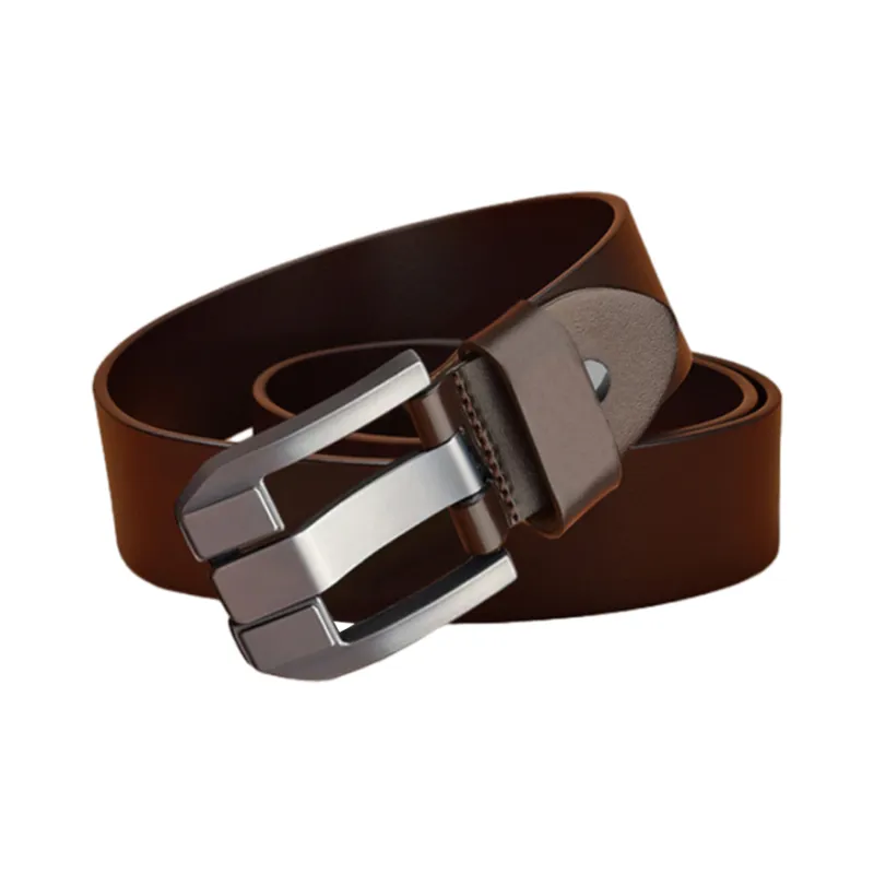 YUZHAOLIN Cow Split Leather Leather Belts Men's 3.8cm-3