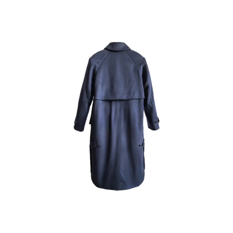 Burberry SS24 Coats Women's Dark Blue-1