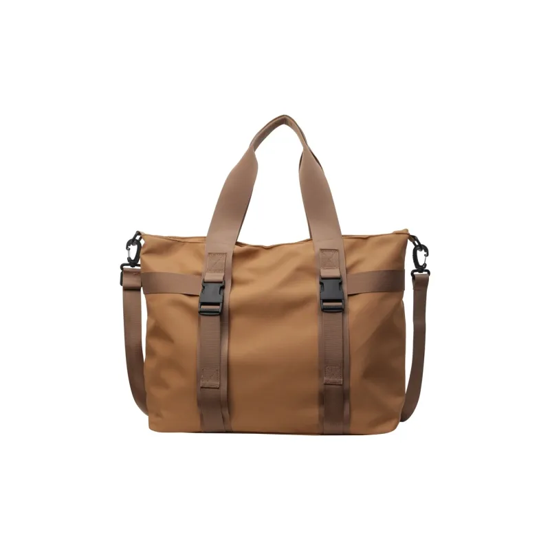Yalu Canvas Bag, Handbag Regular Women's Black/White/Brown-7