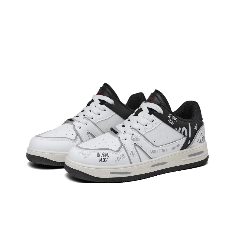 The Simpsons Skateboard Shoes Unisex Low Top Mismatched/White Red/White Black/White-9