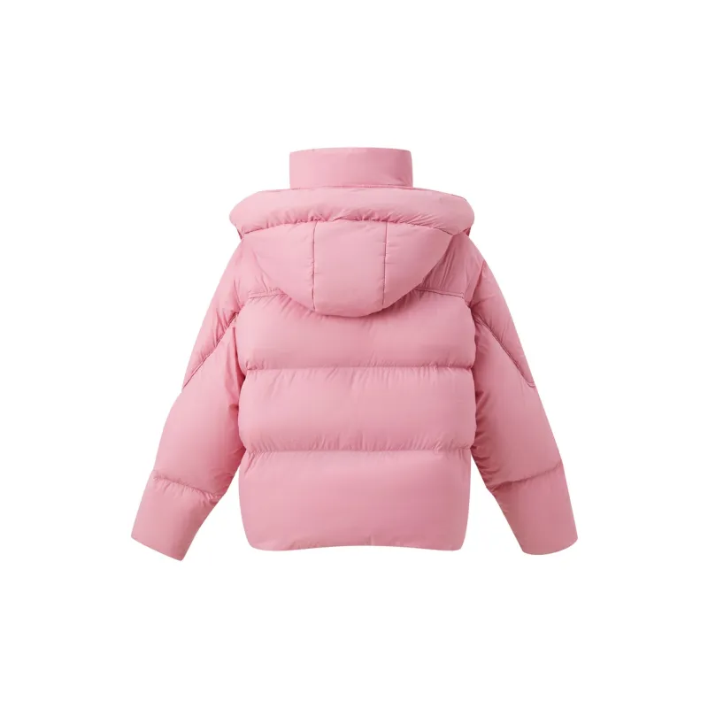 3COLOUR Down Jacket Women's Peach Pink-1