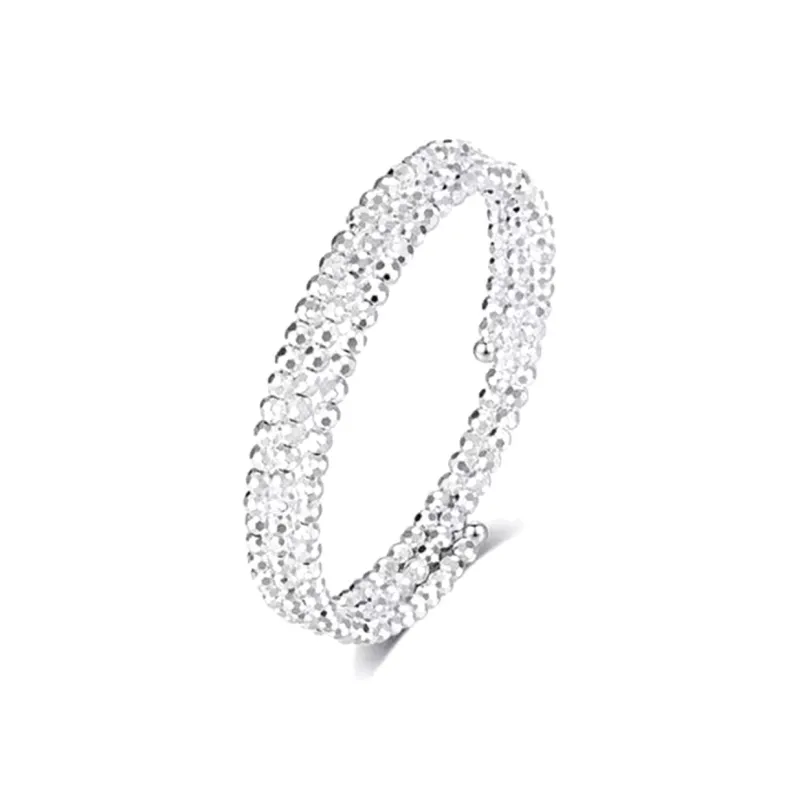 Stone Edge Poly 999 Fine Silver Sterling Silver Bracelets Women's-0