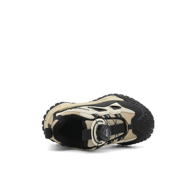 Jeep Anti Slip Wear Resistant Warm Anti Kick Low Top Kids Lifestyle Shoes Khaki Brown Obsidian Black Kids'-4