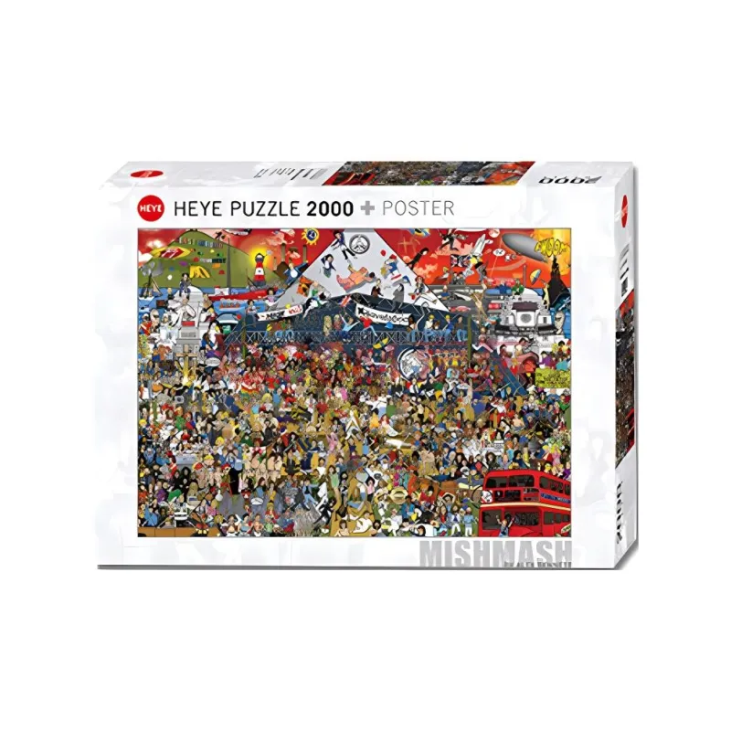 HEYE Historical Records Collection UK Music History Puzzles 2000pcs 29848-1