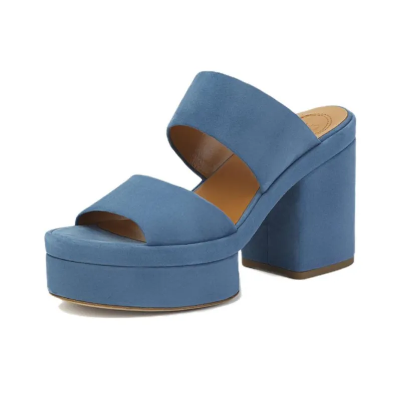 Chloé Odina 95mm Suede Sandals-4