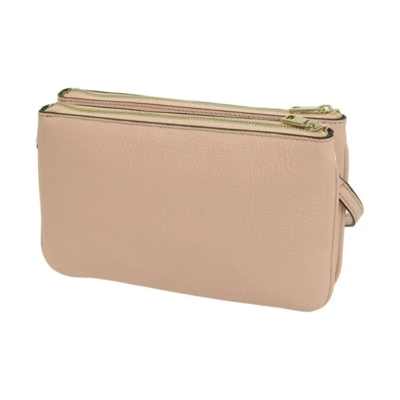 Furla Leather Crossbody Bag, Shoulder Bag Mini Women's Pink-3