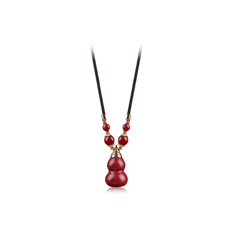 COPI Reconstructed Cinnabar Necklaces Women's-0