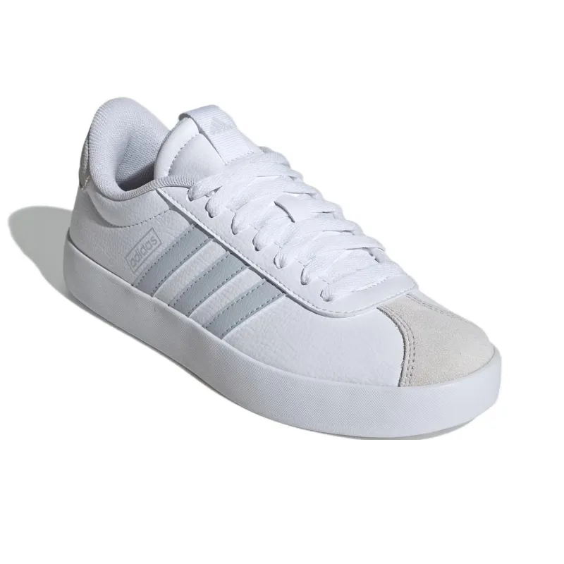 Adidas VL COURT 3.0 Anti Slip Wear Resistant Low Top Skateboard Shoes Women's White-2