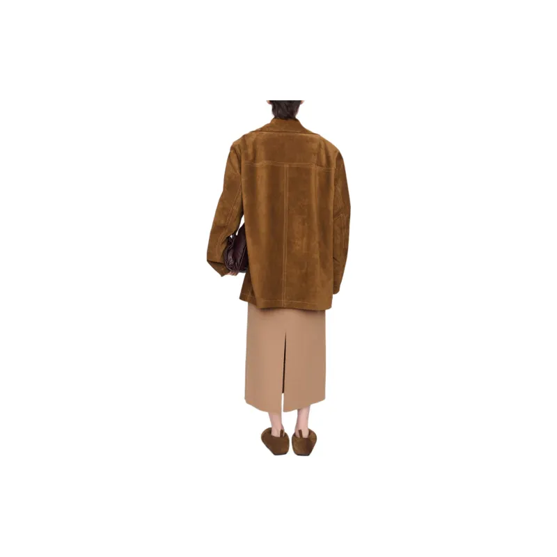Carven Suede Jacket-1