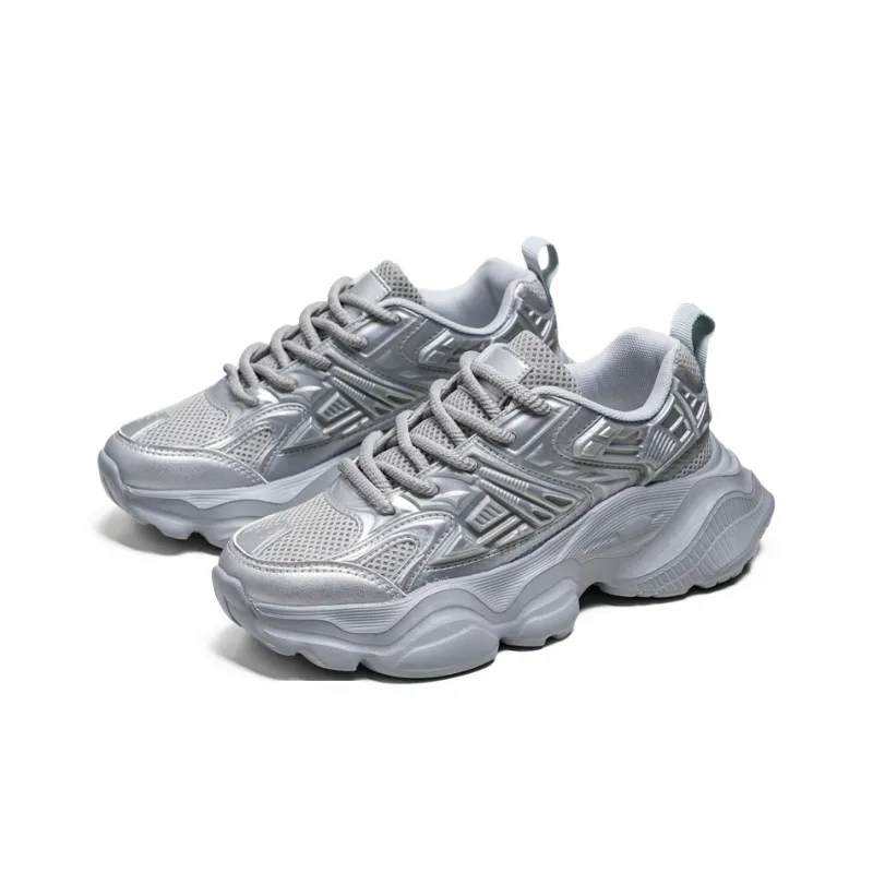 Wooden Rabbit Cushioning Anti-Slip Wear-Resistant Breathable Height Increasing Low-Top Chunky Sneakers Men's-11
