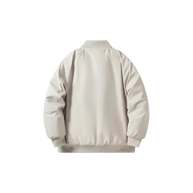 JIMI&JONS Windproof And Waterproof Baseball Collar Pilot Jackets & Coats Unisex-5