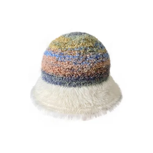 PISHUSHU Polyester Bucket Hats Women's 4 Colors Available For Selection
