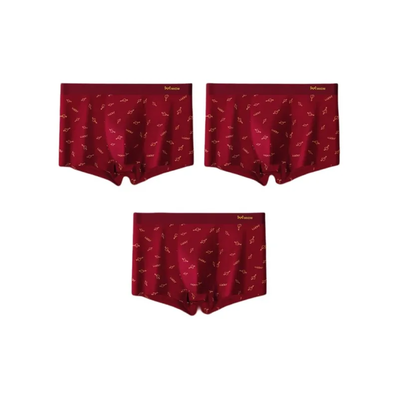 MIIOW Underpants Men's Combo Set-2