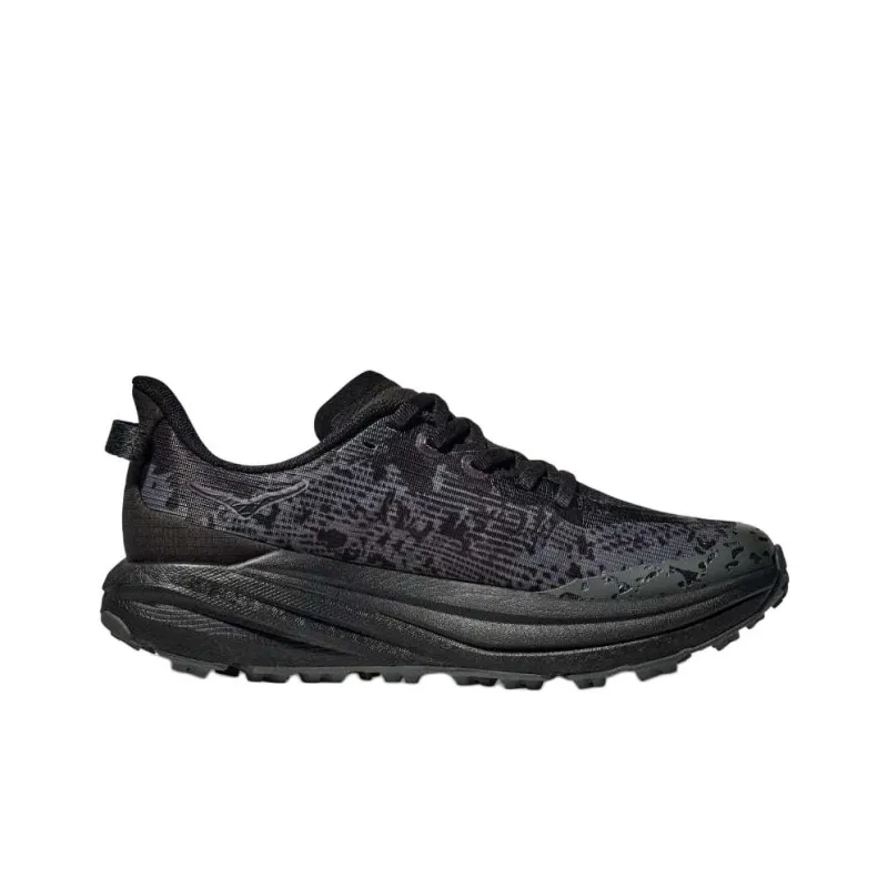 HOKA ONE ONE SPEEDGOAT 6 Slip Resistant Shock Absorbers Low Top Kids' Running Shoes Black Teenagers-1