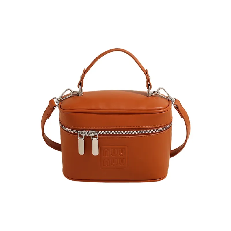 Morellybear PU Crossbody One Shoulder Handbag Regular Women's Black/Yellow Brown/Khaki-1