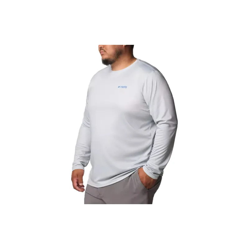Columbia PFG Terminal Tackle Fish Flag T-Shirt Men's Cool Gray-3
