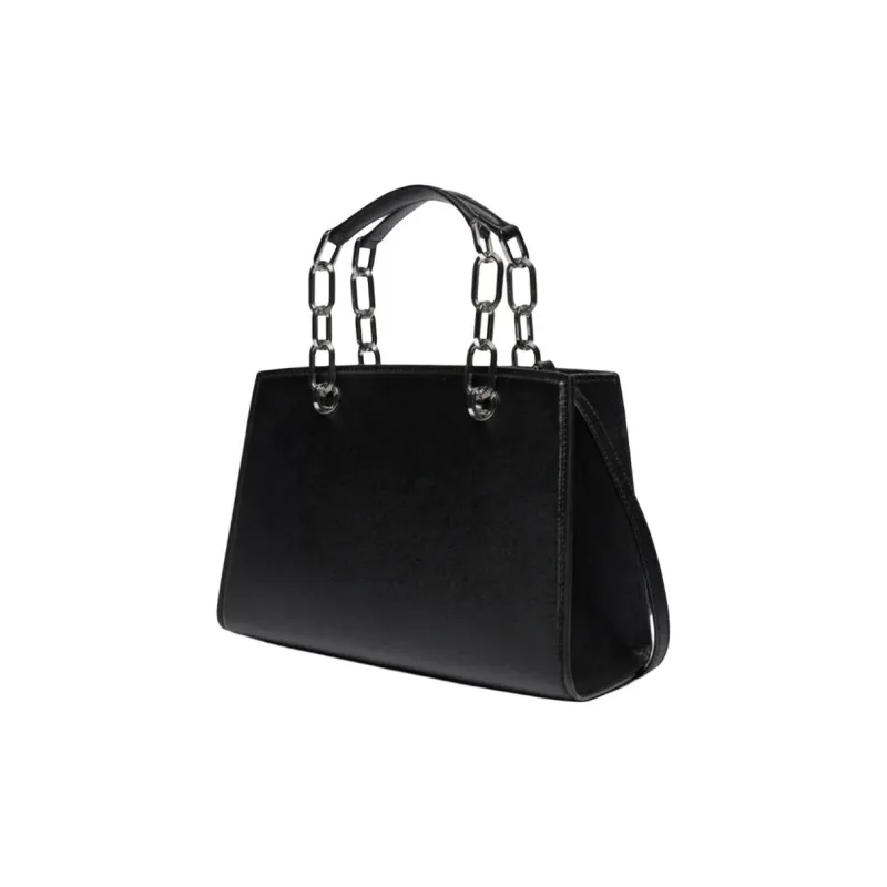 MICHAEL KORS Leather Shoulder Bag, Crossbody Bag, Handbag Women's Black-1
