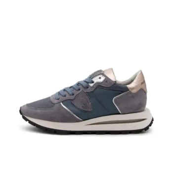 PHILIPPE MODEL Wear Resistant Low Top Casual Shoes Women's Blue