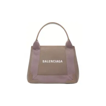 Balenciaga Cotton Tote Bag Shopping Bag Handbag Extra Small Unisex Beige