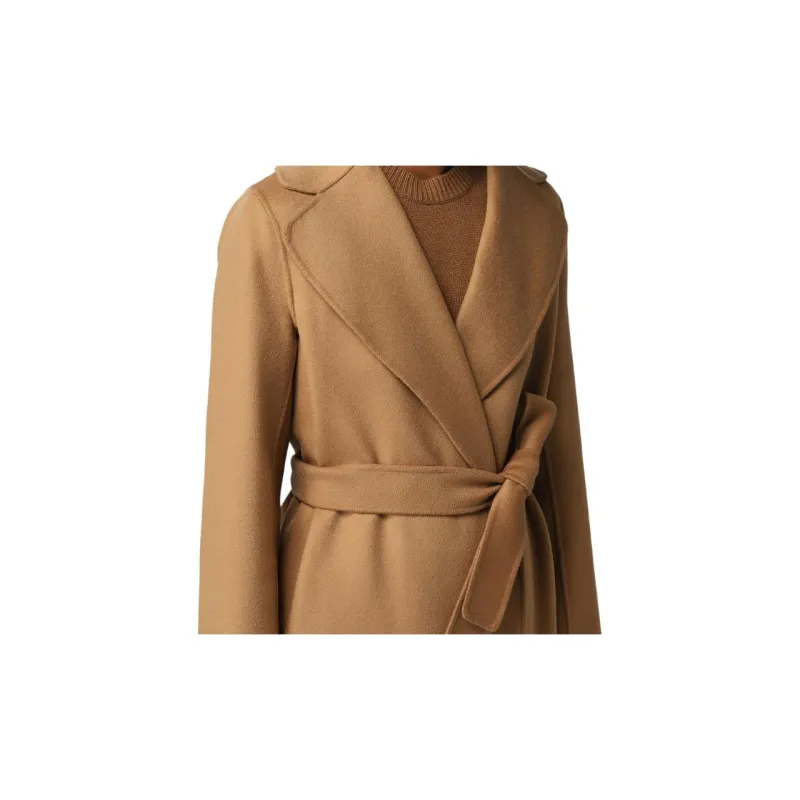 'S MAX MARA Poldo Wool Wrap Coat-4