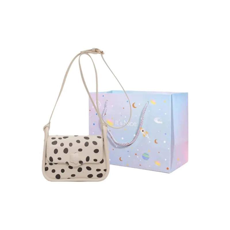 GOX PU Crossbody Bag Regular Women's Green/Pink/Milk Texture/Small Flower-12