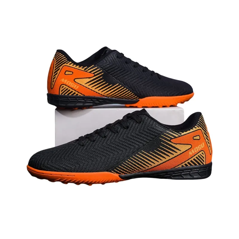QIUTEXIONG FG Rubber Long Studs TF Rubber Broken Studs Artificial Ground Anti Slip Wear Resistant Soccer Shoes Unisex-3
