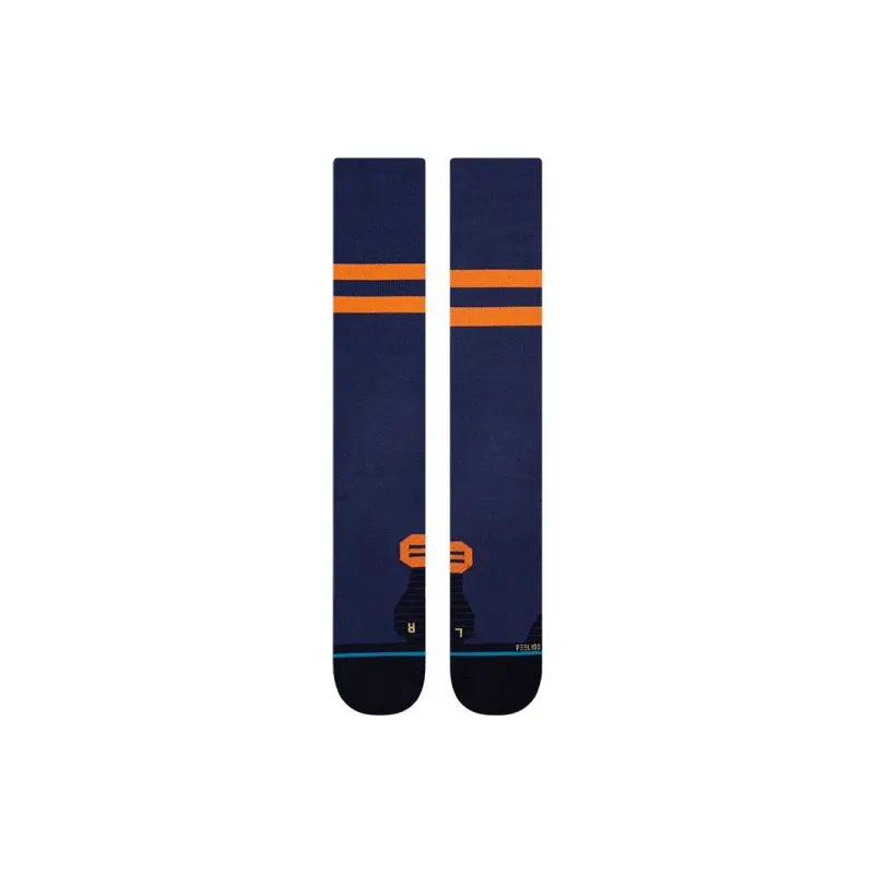Stance Knee High Socks Unisex 1 Pack Navy Blue-1
