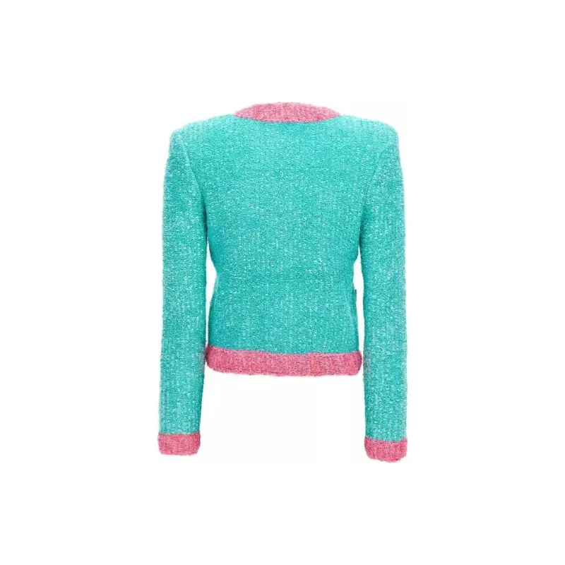 BALMAIN Two Toned Tweed Jacket-1
