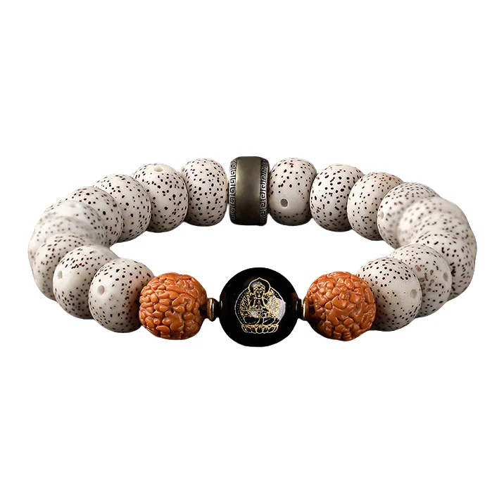 ZHIZUO Star Moon Bodhi Seeds Bracelets Unisex-0