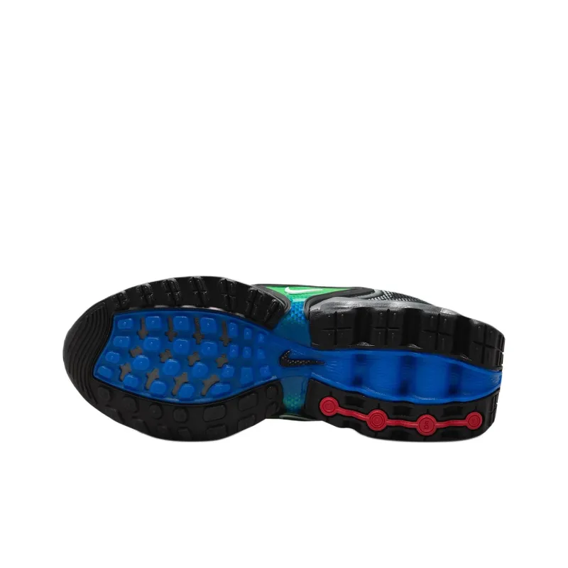 Nike Air Max Dn Anti Slip Wear Resistant Low Top Kids' Running Shoes Black Green Teenagers-5