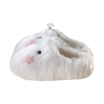Thin Strips Cotton Slippers Women's