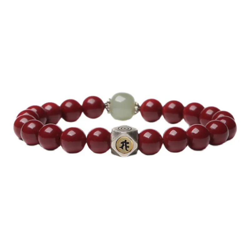 Bubble Scallops Cinnabar Bracelets Unisex-11