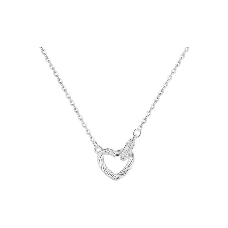 Danfu 999 Fine Silver Necklaces Women's-0