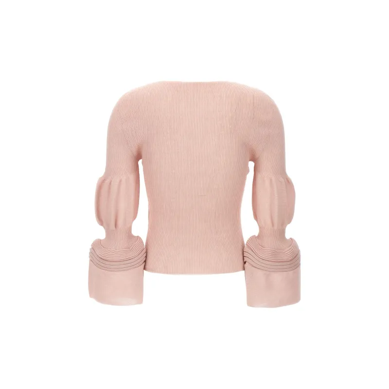 ISSEY MIYAKE SS24 Knitwear Women's Pink-1