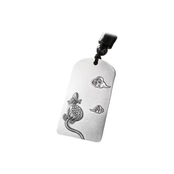 CUTE DAME 999 Fine Silver Necklaces Women's Silver