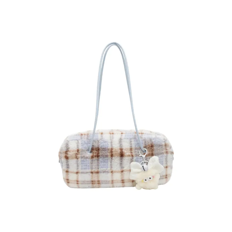 Yalu Plush Shoulder Bag Regular Women's Multicolor-24