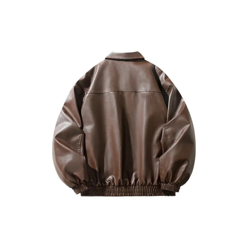 EOOVEN Leather Jackets Unisex-33
