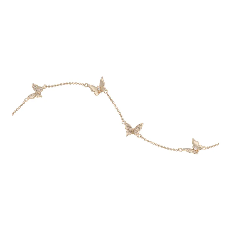 AJIDOU Cubic Zirconia + Alloy Bracelets Women's-1