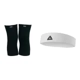 Black (Long)+White Headband
