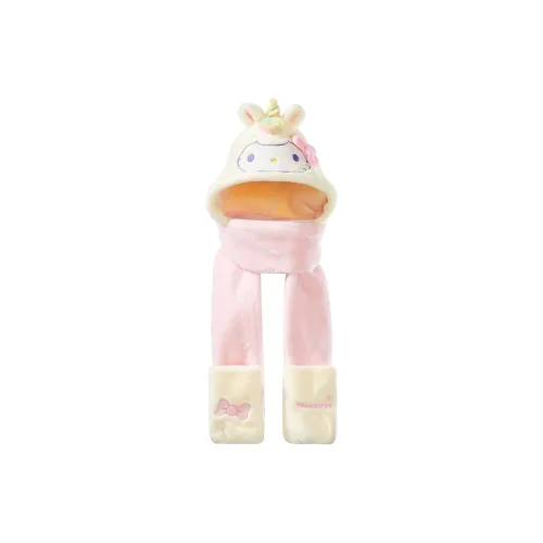 Hello Kitty Polyester Hoods & Plush Hats Women's