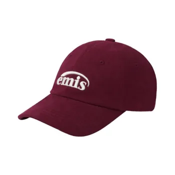 Emis Baseball Caps Unisex Burgundy