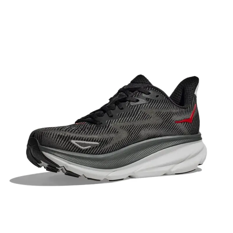 HOKA ONE ONE Clifton 9 Black Outer Orbit-2