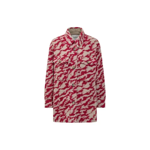 ISABEL MARANT Harveli Button-Up Overshirt