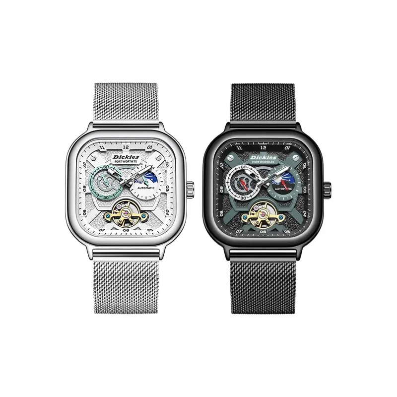 Dickies Wrist Watch Mechanical Movement White Dial Unisex Box Limited Edition-18