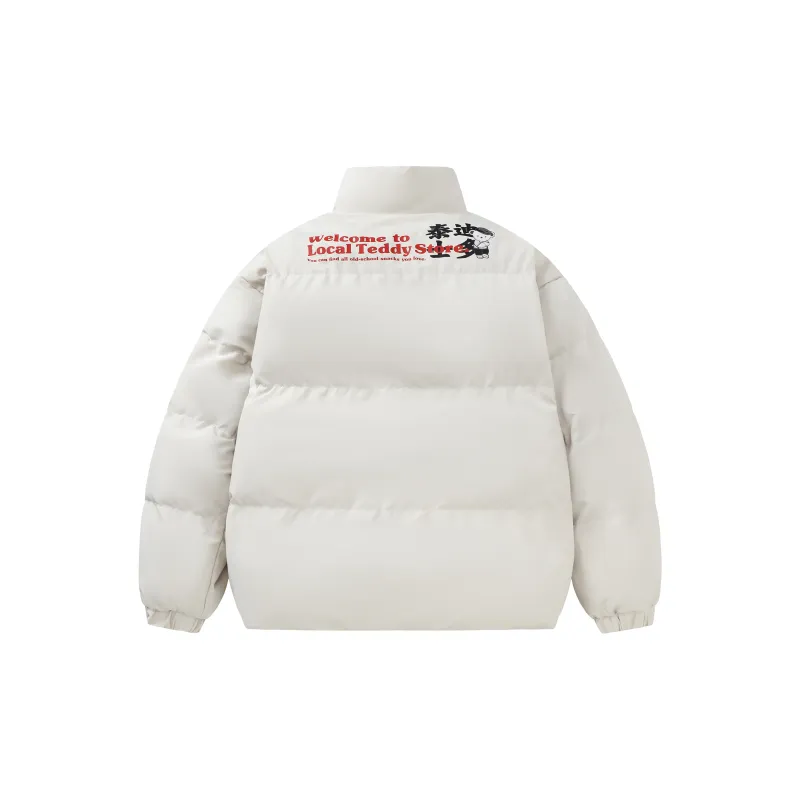 Teddy Bear Collection Puffer Jacket Coat Unisex-11