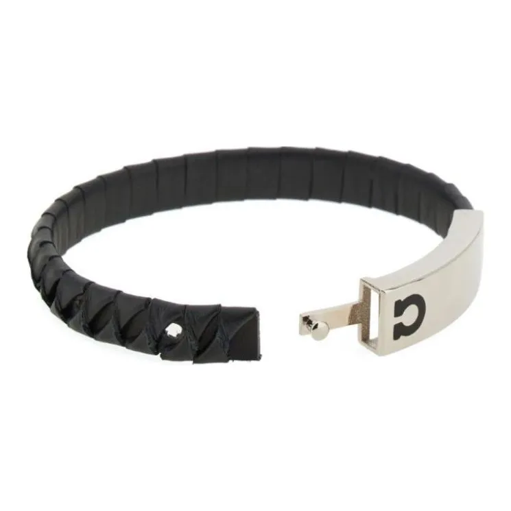 Ferragamo Gancini Leather Bracelet-1