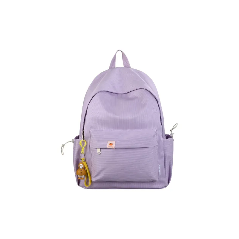 KAMLUI Twill Canvas Backpack Unisex Multicolor-17