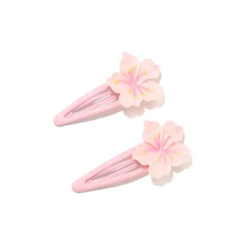Like A Dream Acrylic Fabric Rubber Band Hair Clips Women's